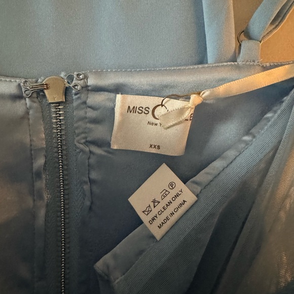 Miss Circle Baby Blue Crystal Strap Corset Top and Flare Pants size XXS (both) - Picture 9 of 9